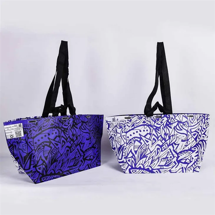 Sac à provisions RPET respectueuse de l'environnement