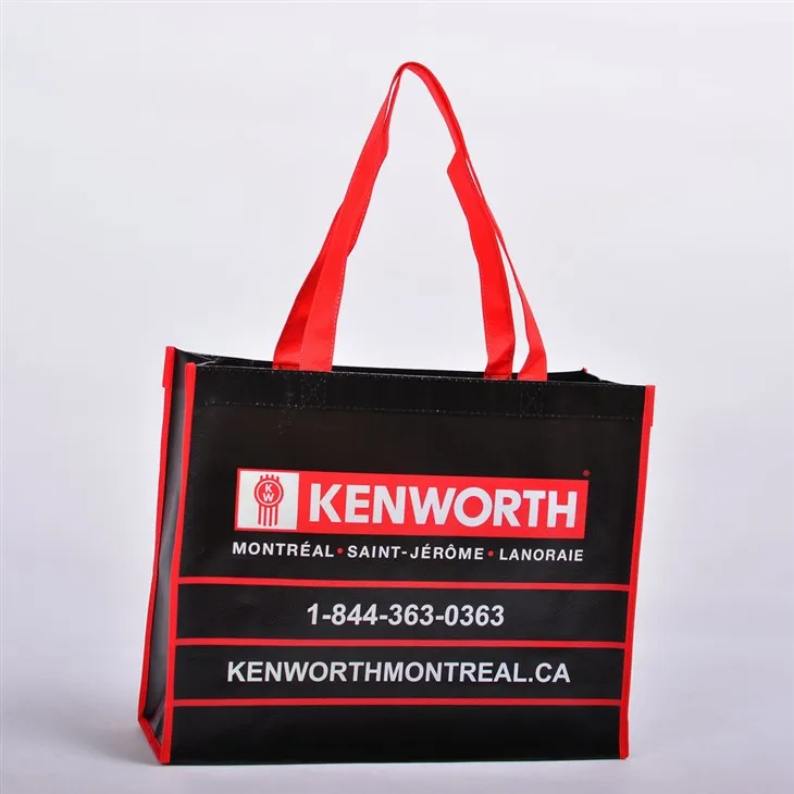 Sacs d'épicerie non tissés laminés