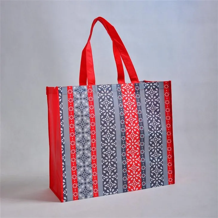 Sacs fourre-tout d'épicerie laminés non tissés