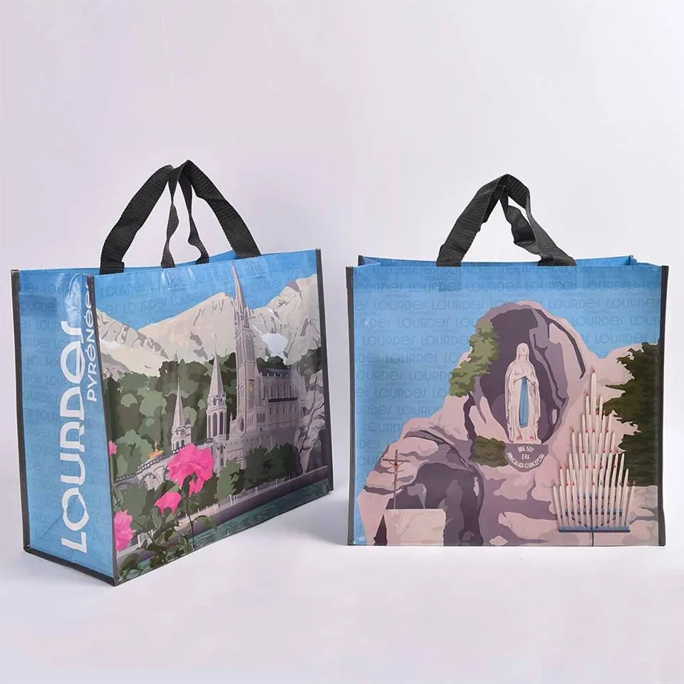 Impression sur sac de transport non tissé