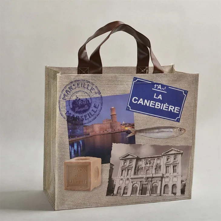 Fourre-tout à vin tissé